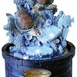 Diving Turtles LED Fountain